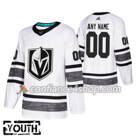 Adidas Maillot de Hockey Vegas Golden Knights Personnaliser 2019 All-Star Blanc Authentic - Enfant
